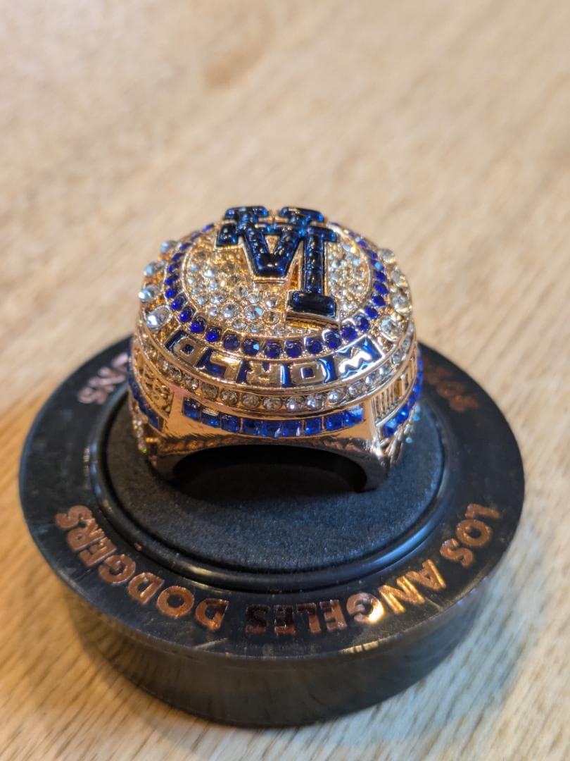 大谷翔平 2024 8/6 来場者限定 非売品 優勝記念 チャンピオン リング