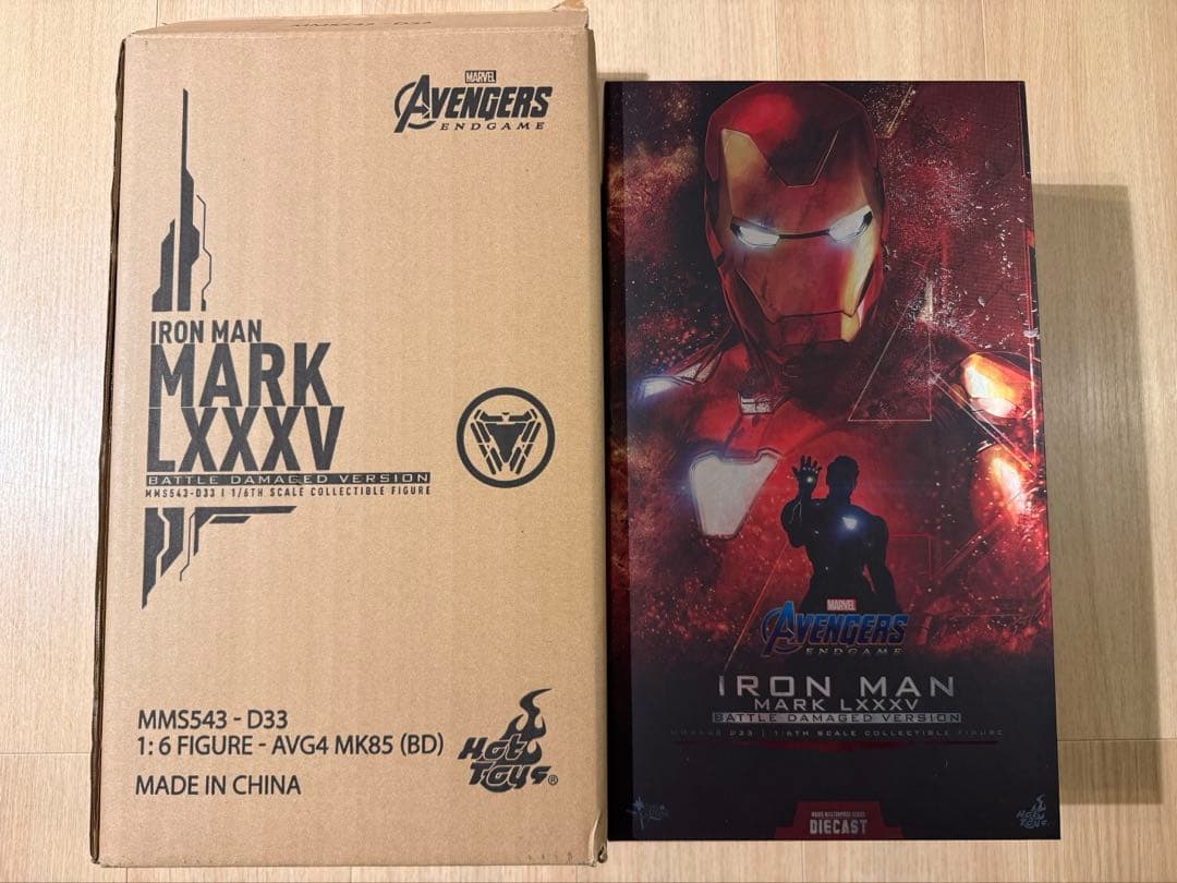 ホットトイズ アイアンマン マーク85 バトルダメージ版