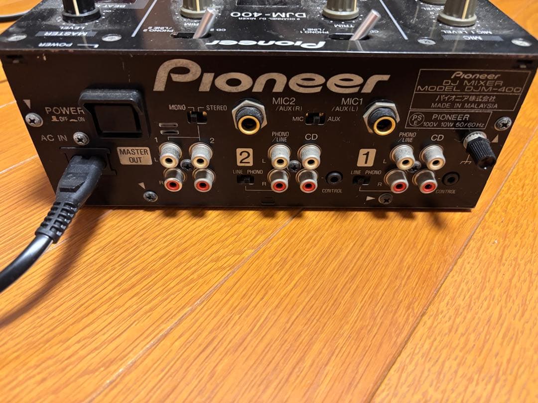 Pioneer DJ ミキサー　DJM-400