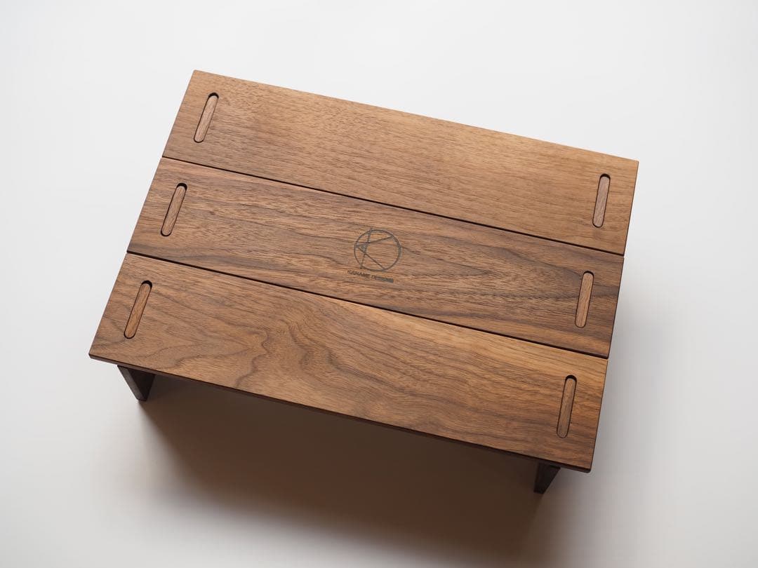 Horizontal Table ウォルナット　カナメデザイン