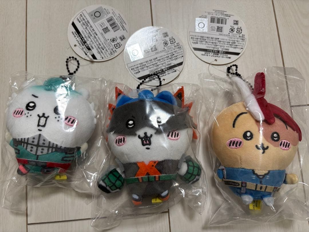 僕のヒーローアカデミア　マスコット ハチワレ　うさぎ　ちいかわ　全種