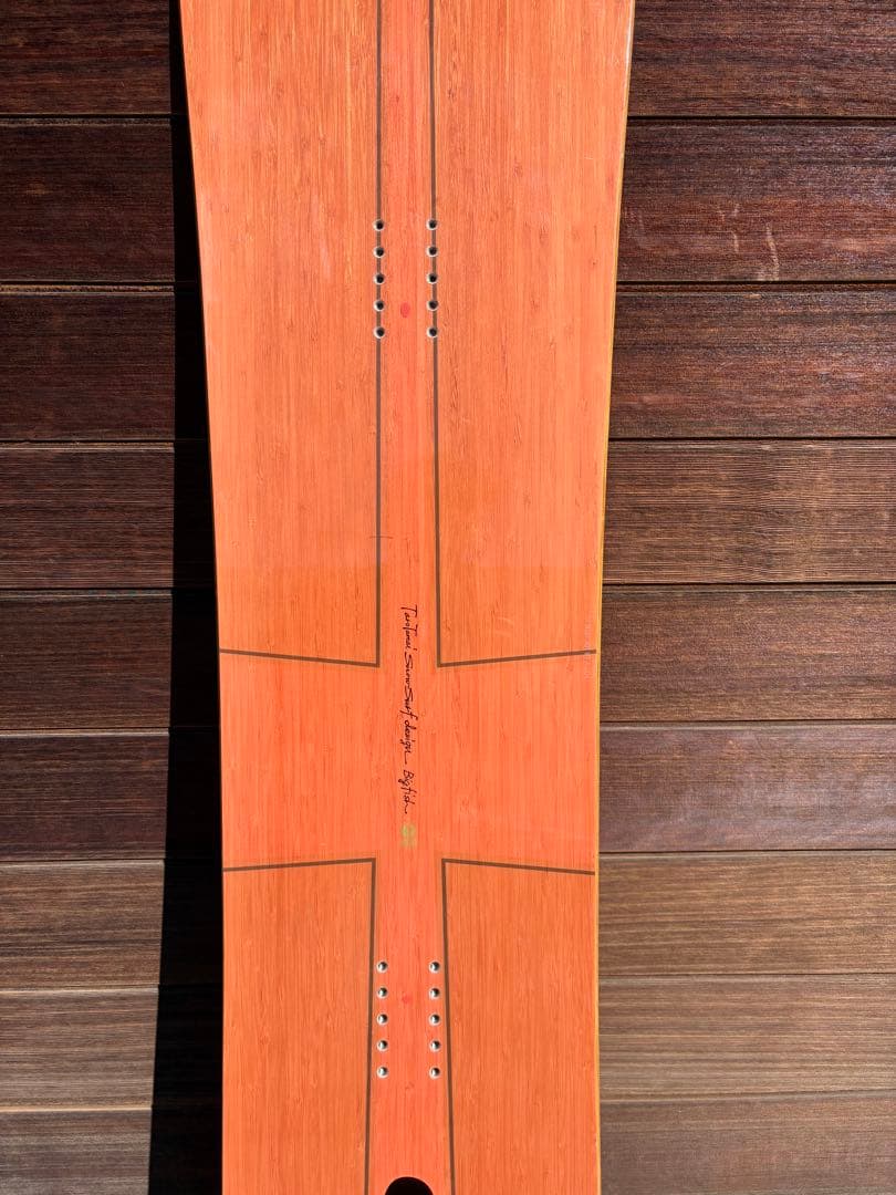 スノーボード gentem stick bigfish 163