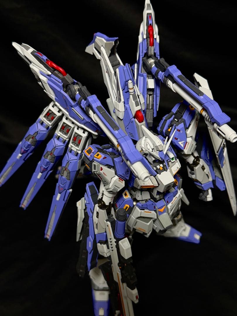 1/100 rx93v2 ハイニューガンダム 改修 塗装済完成品 ガンプラ完成品