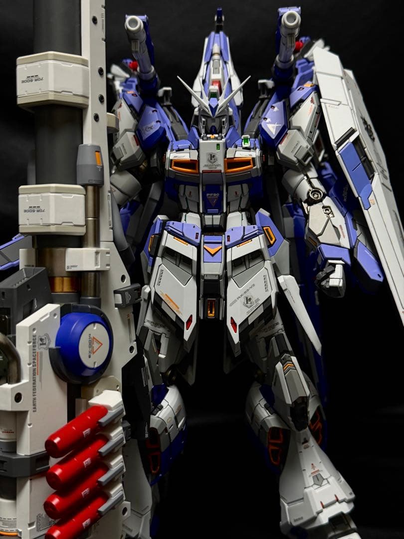 1/100 rx93v2 ハイニューガンダム 改修 塗装済完成品 ガンプラ完成品
