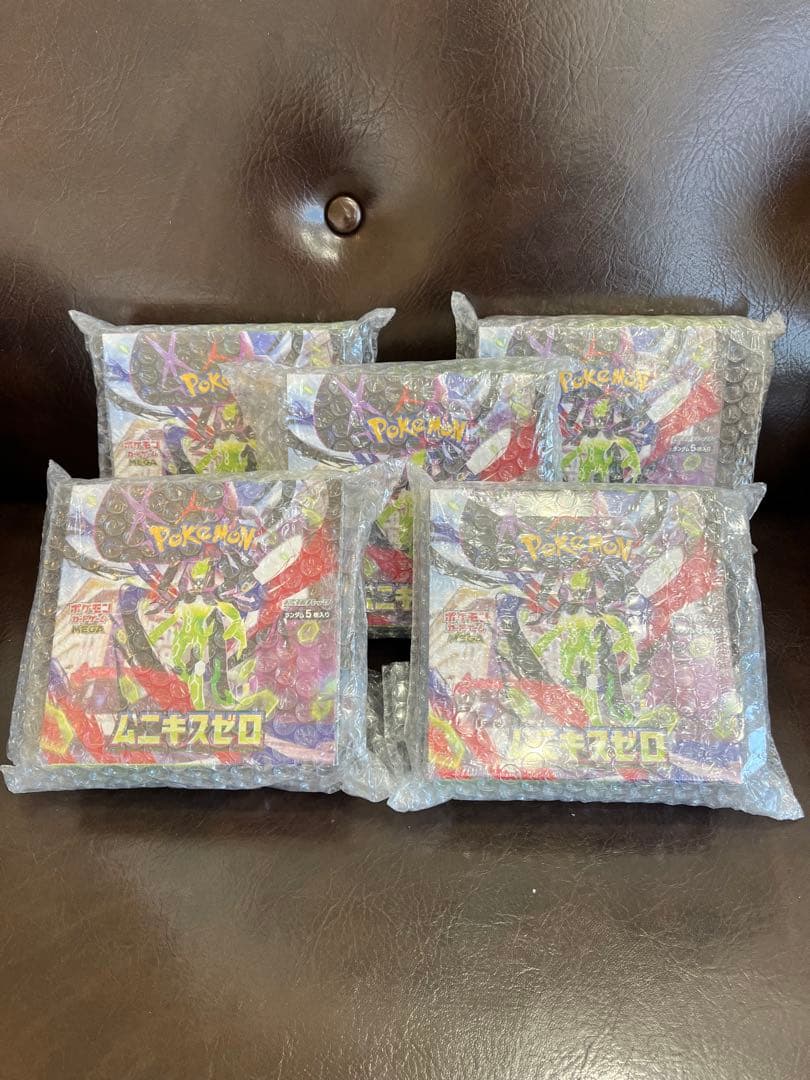 p*n様 ポケモンカードゲーム ムニキスゼロ　5 Box シュリンク付き