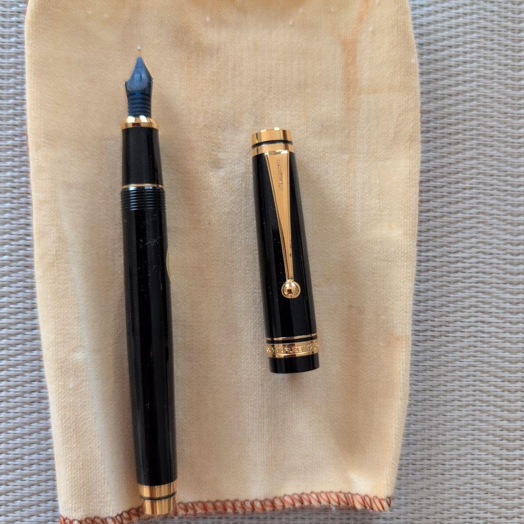 【新品未使用】MARUZEN 120 万年筆 黒