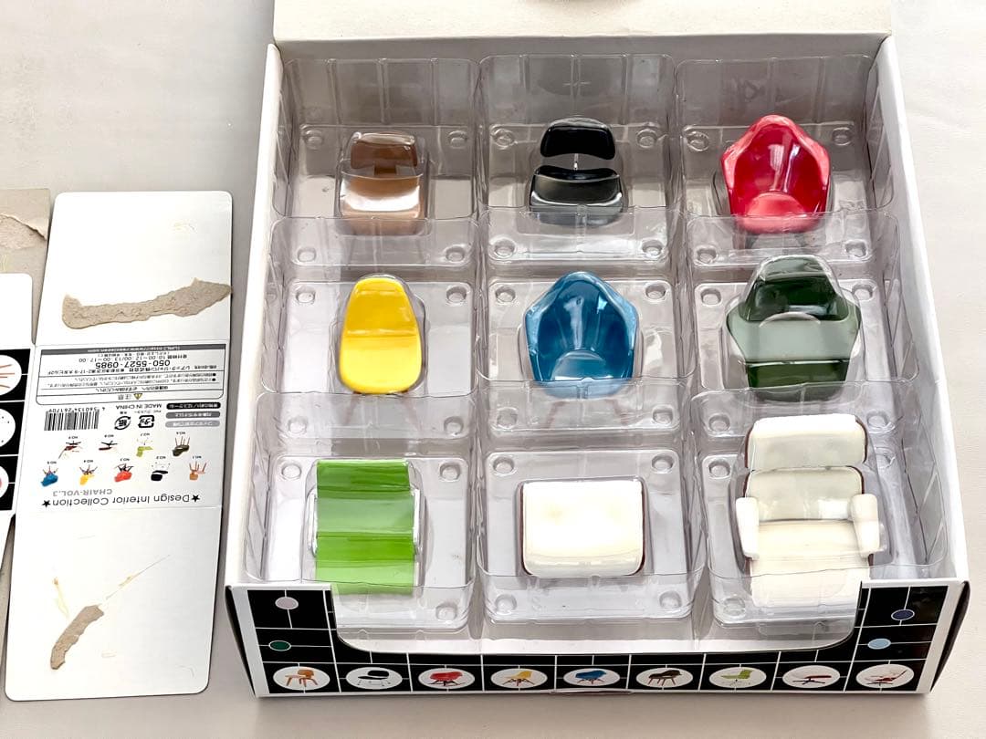 ミニチュアデザイナーズチェアVOL.1,2,3＋VOL.1限定コンプリートセット