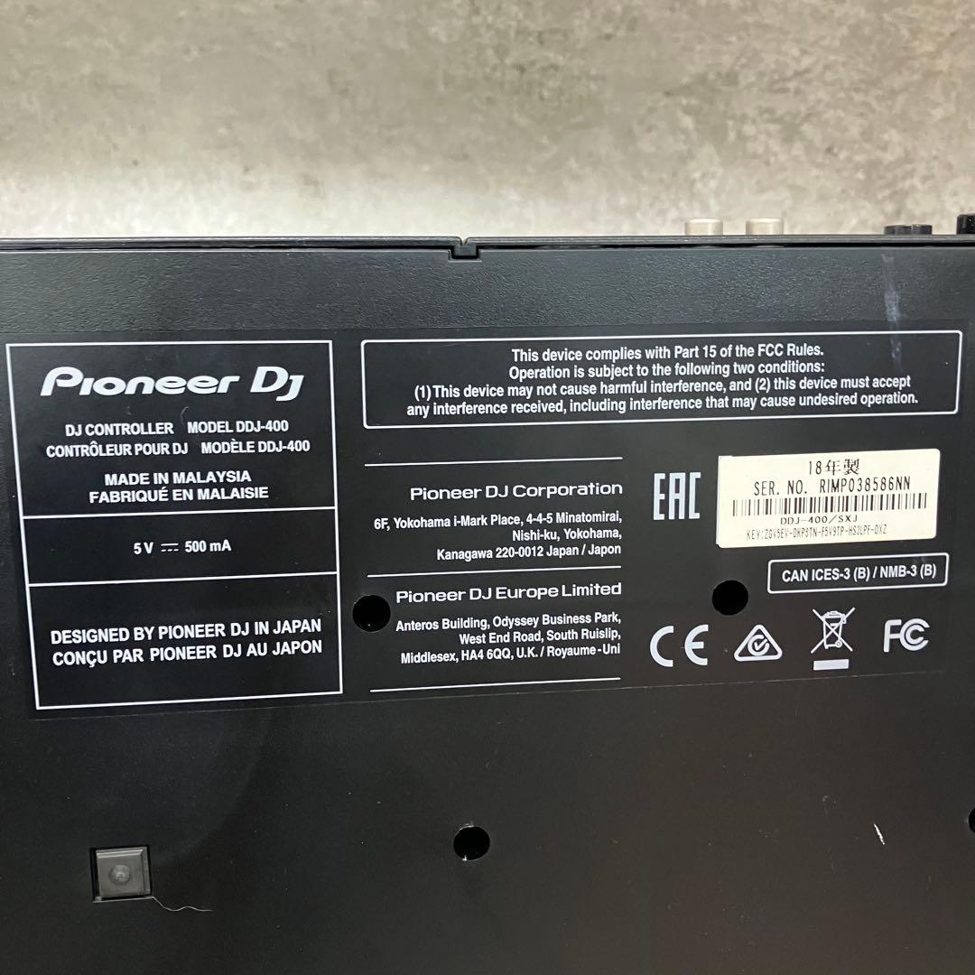 Pioneer DJ DDJ-400 DJコントローラー　動作未確認