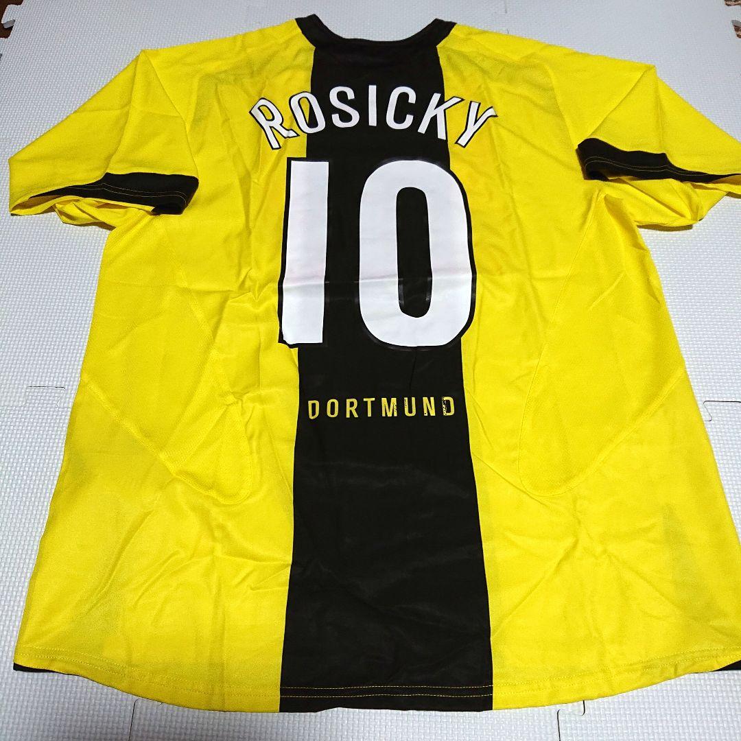 最終価格 美品 希少 ドルトムント ロシツキー ユニフォーム ゲームシャツ