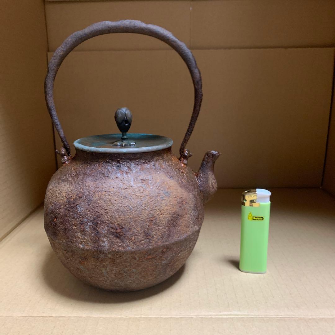 鉄瓶　24時間以上水漏れなし