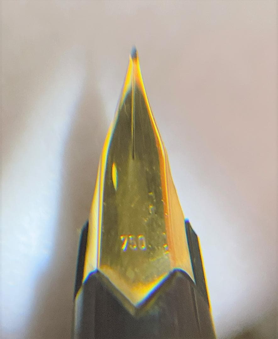 【未使用】1970年代 モンブラン montblanc 124 金張りキャップ