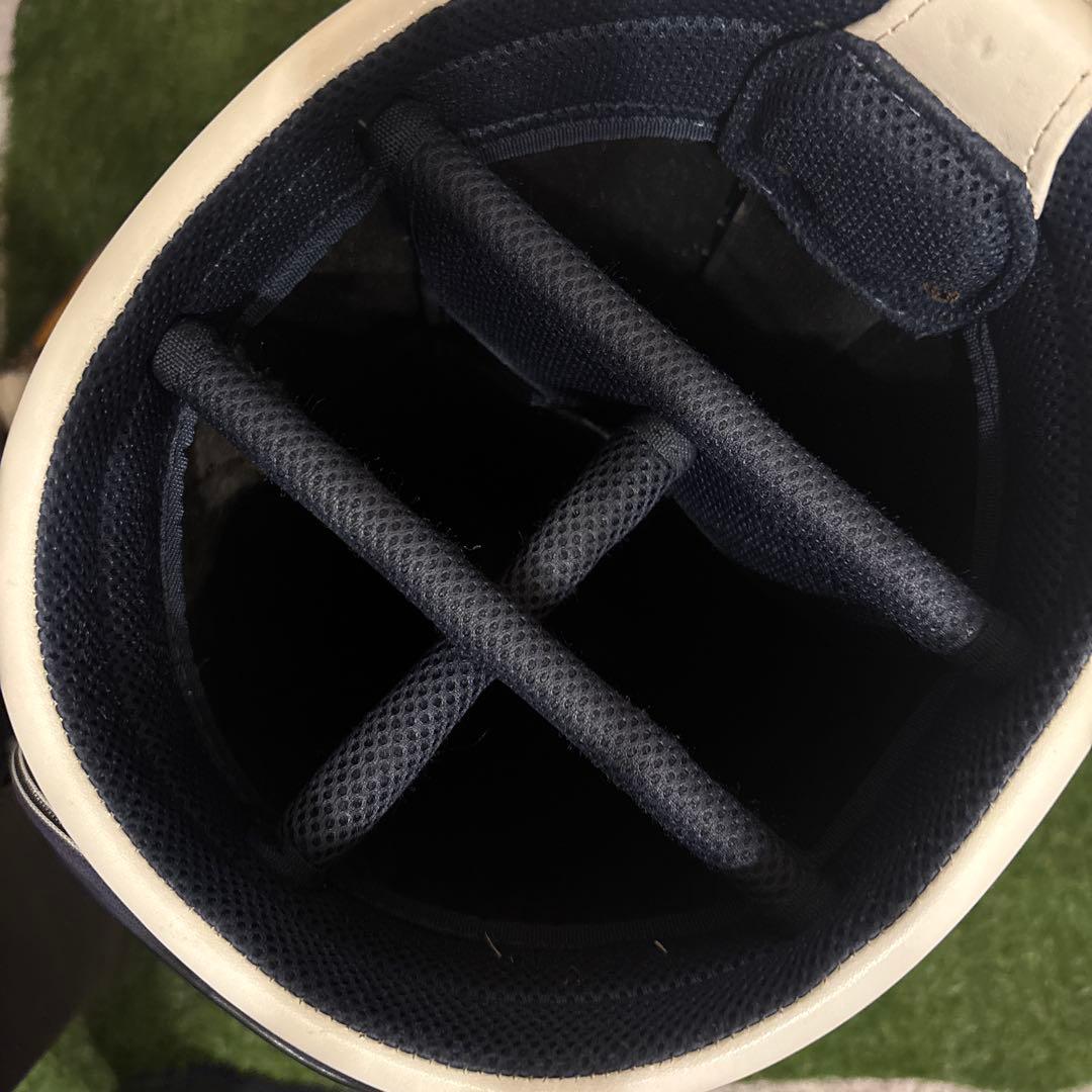 ミズノ　ゴルフキャディバック BOLSA VOADORA　ホワイト