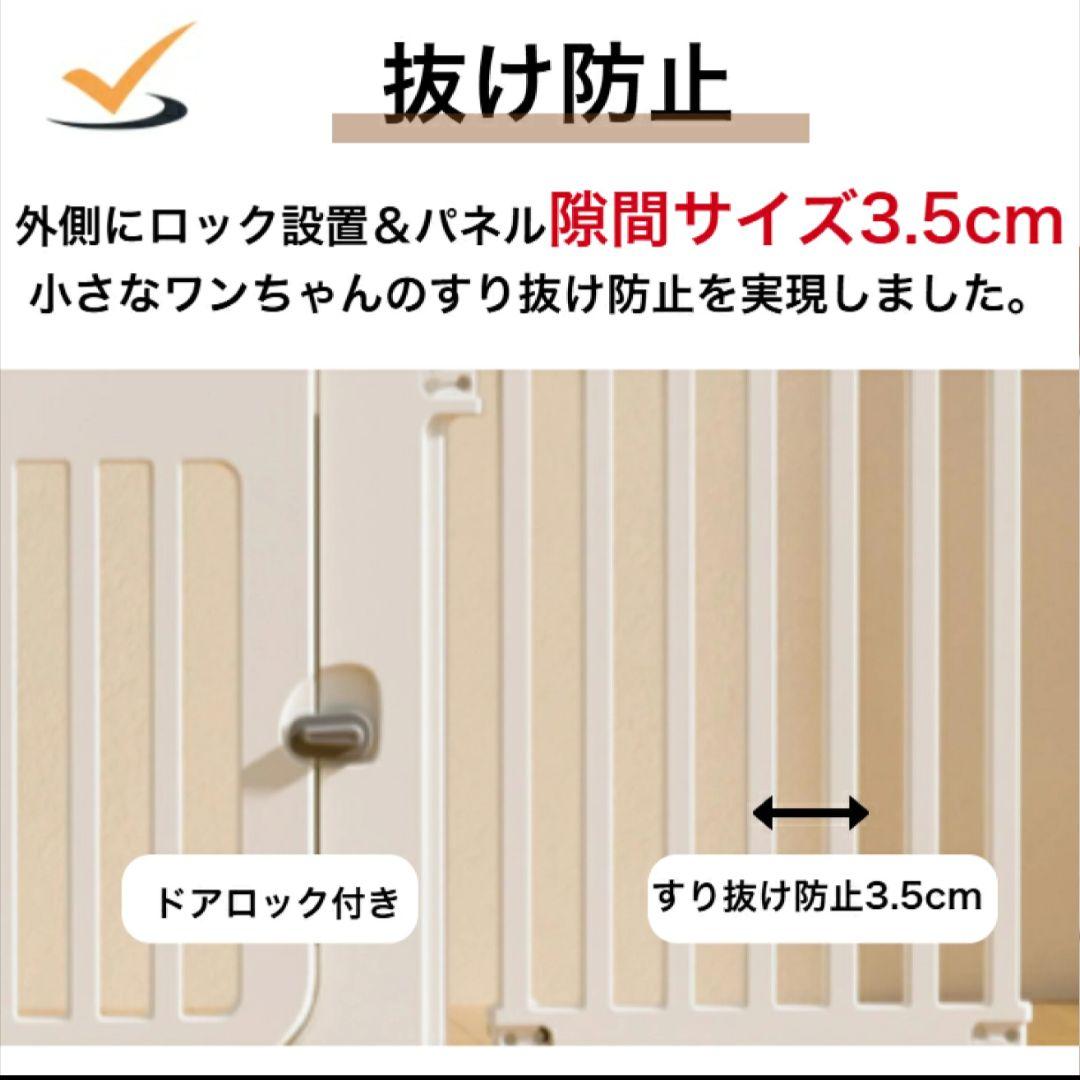 ペットサークル ペットケージ　ドア付き160×200cm　広い　送料込