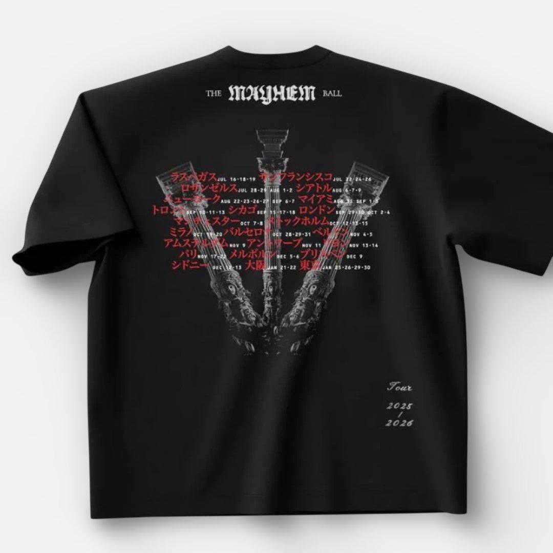 新品レディーガガ　MAYHEMツアーＴシャツ　Lサイズ