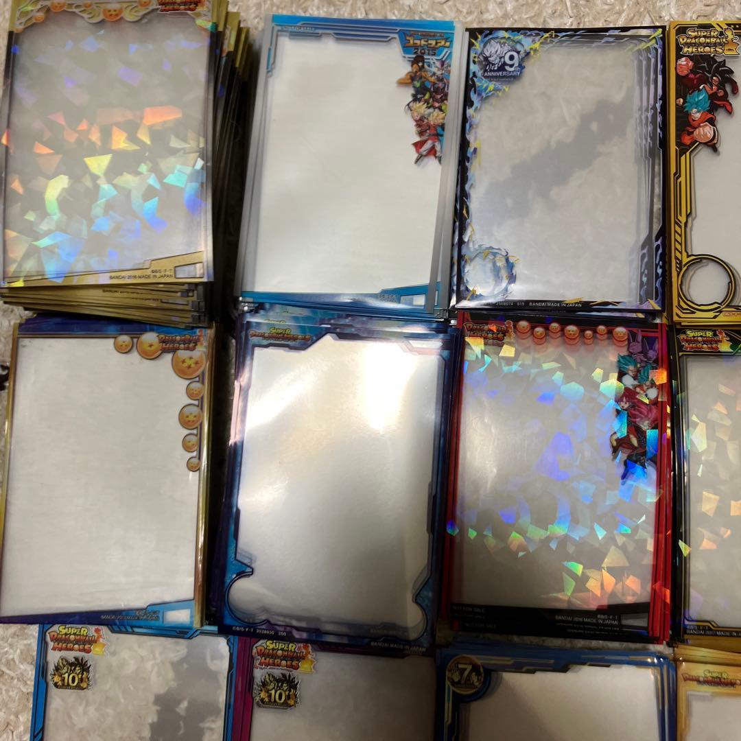 ドラゴンボールヒーローズ 公式スリーブ大量セット