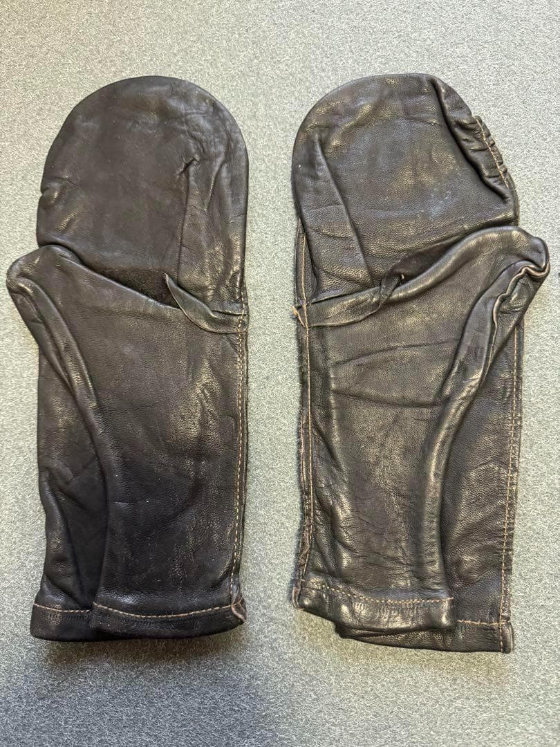 米軍 実物 レザーミトン N-2