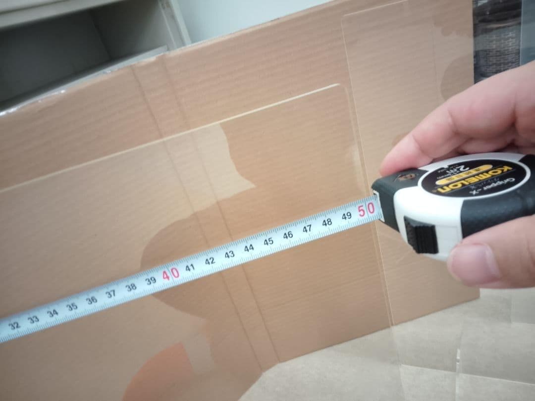 【まとめ売り】アクリルパーティション 15枚セット 50cm 透明 飛沫防止