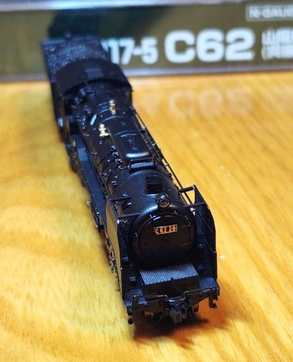 し*ま様 KATO C62山陽形(呉線)と10系安芸バラ(カニ38 1) ケース