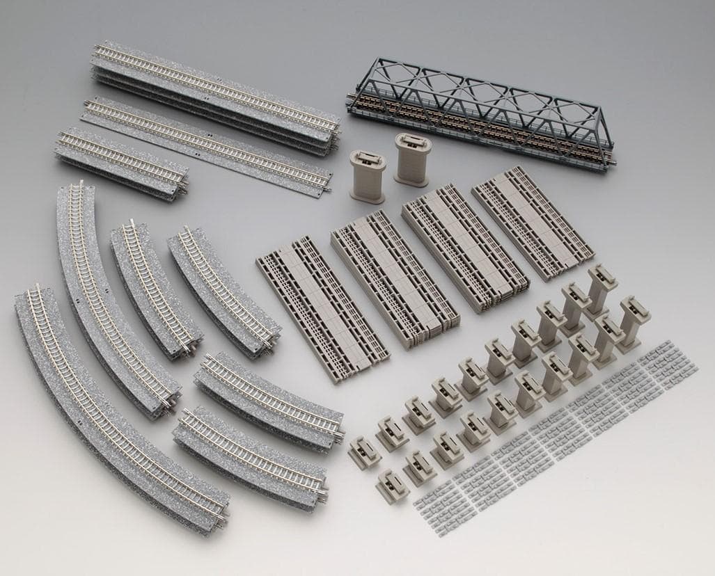 TOMIX 91013 カント付レール立体交差セット(レールパターンCC)