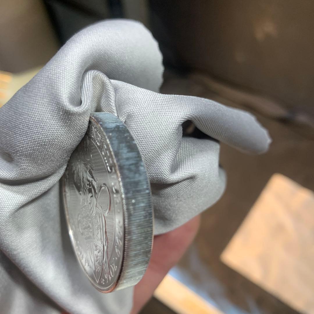 S 2 純銀貨 2オンス クイーンズビースト　2016 ライオン・イングランド