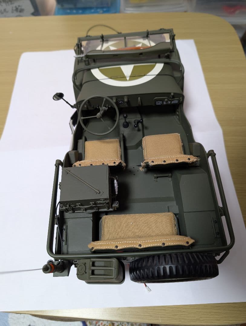 アシェット1/8ウィルスMB組み立て済本体ジャンク