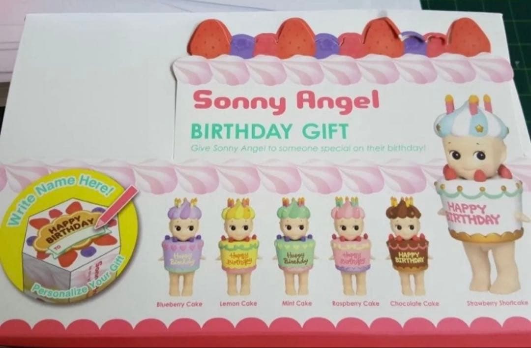 ソニーエンジェル　誕生日ケーキ ハッピーバースデー 2017 1box