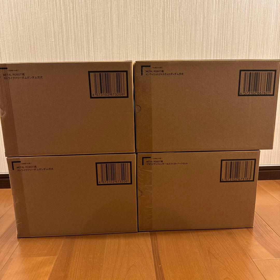 メタルロボット魂 ストライクフリーダム弐式 インフィニットジャスティス弐式
