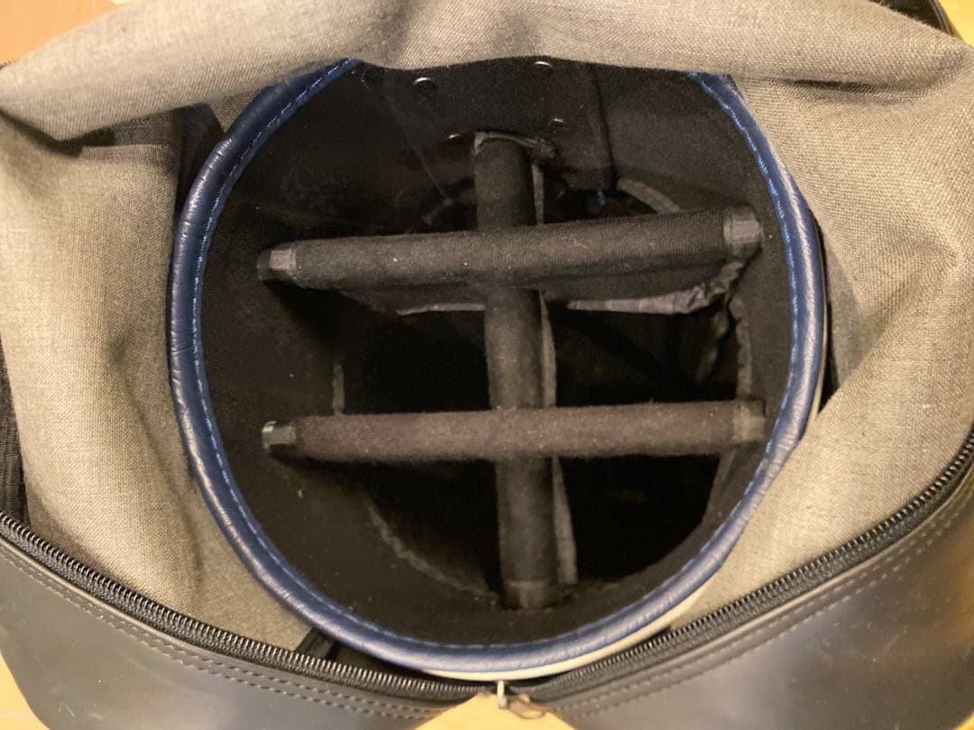 Newling ゴルフバッグ ネイビー初心者セット一式　新品ボール等付