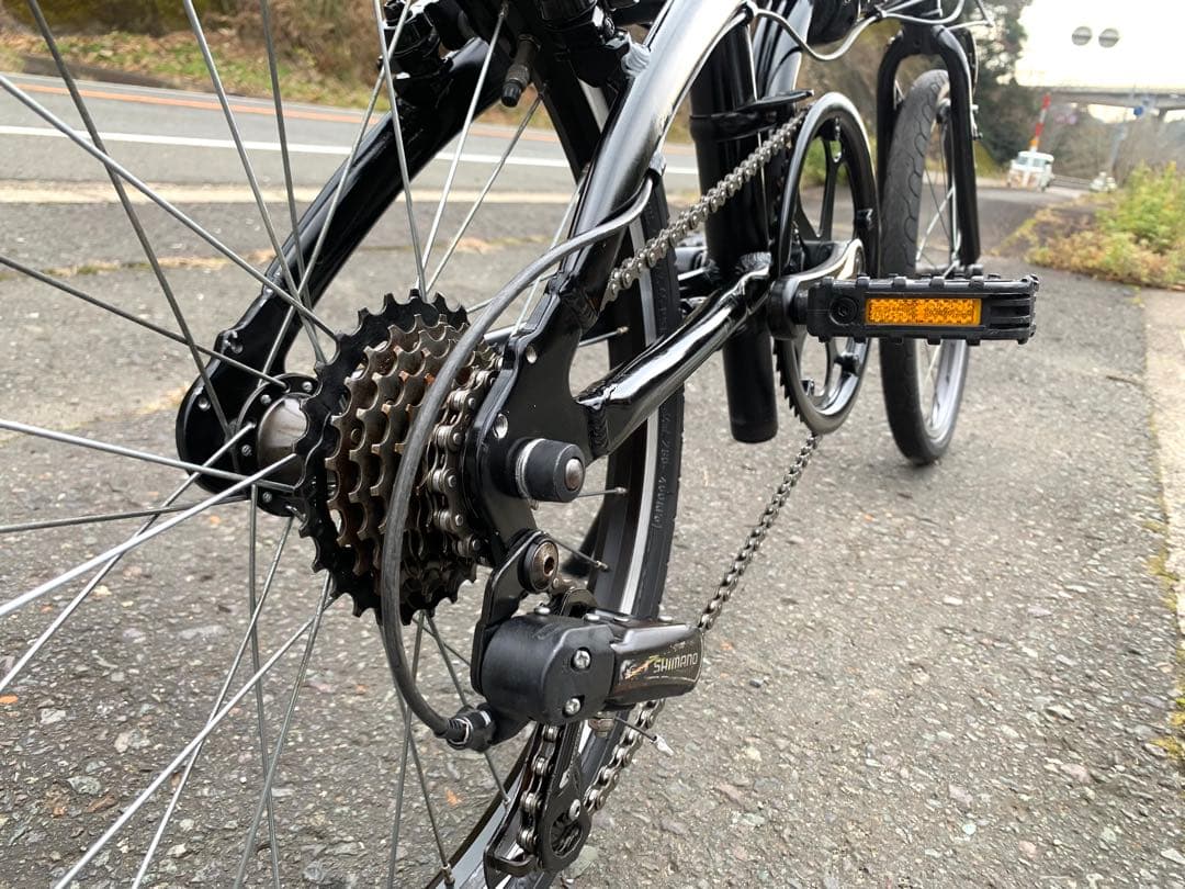 【即乘】送料無料term 折り畳み自転車 LINK B7 7速 ミニベロ小径車