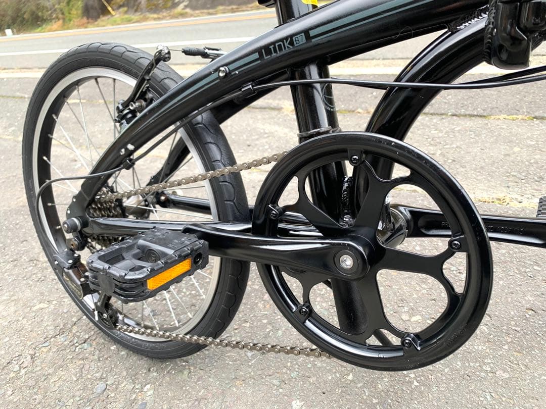 【即乘】送料無料term 折り畳み自転車 LINK B7 7速 ミニベロ小径車