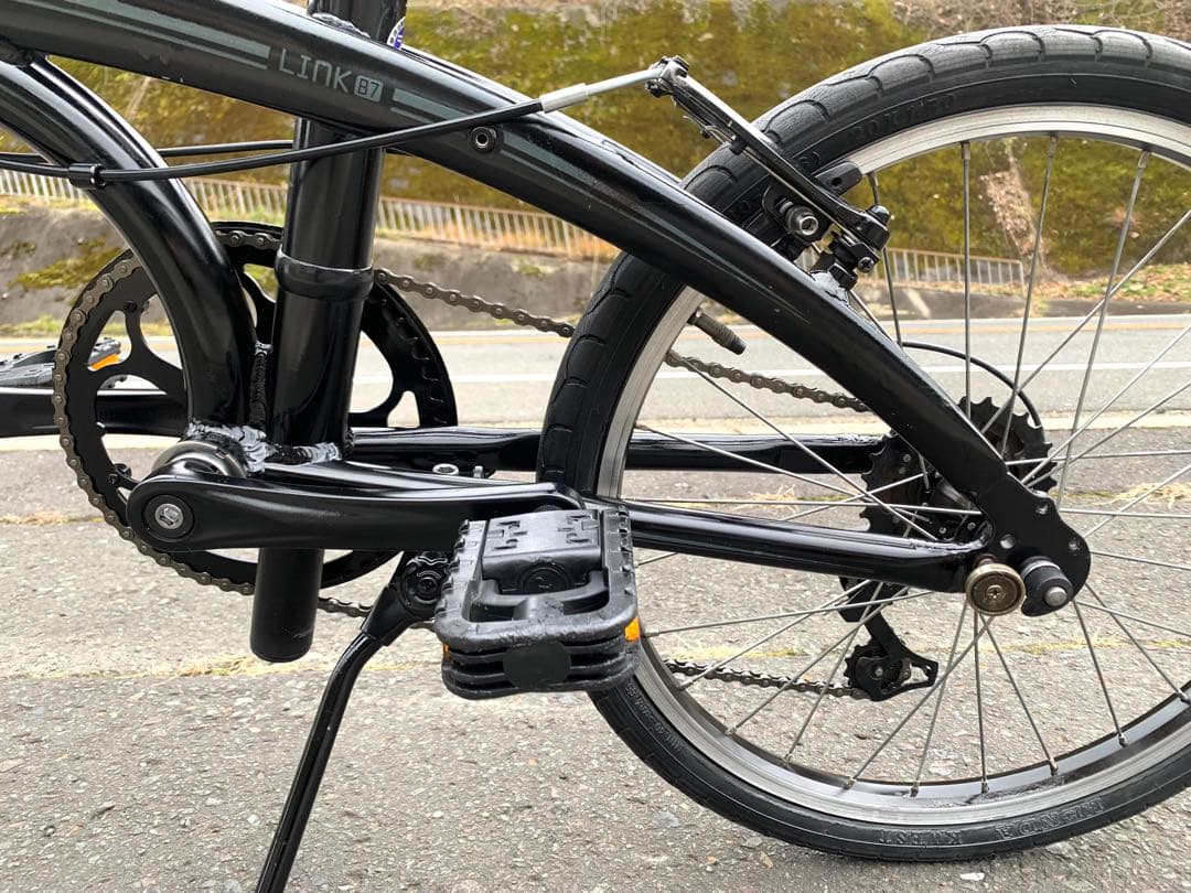 【即乘】送料無料term 折り畳み自転車 LINK B7 7速 ミニベロ小径車