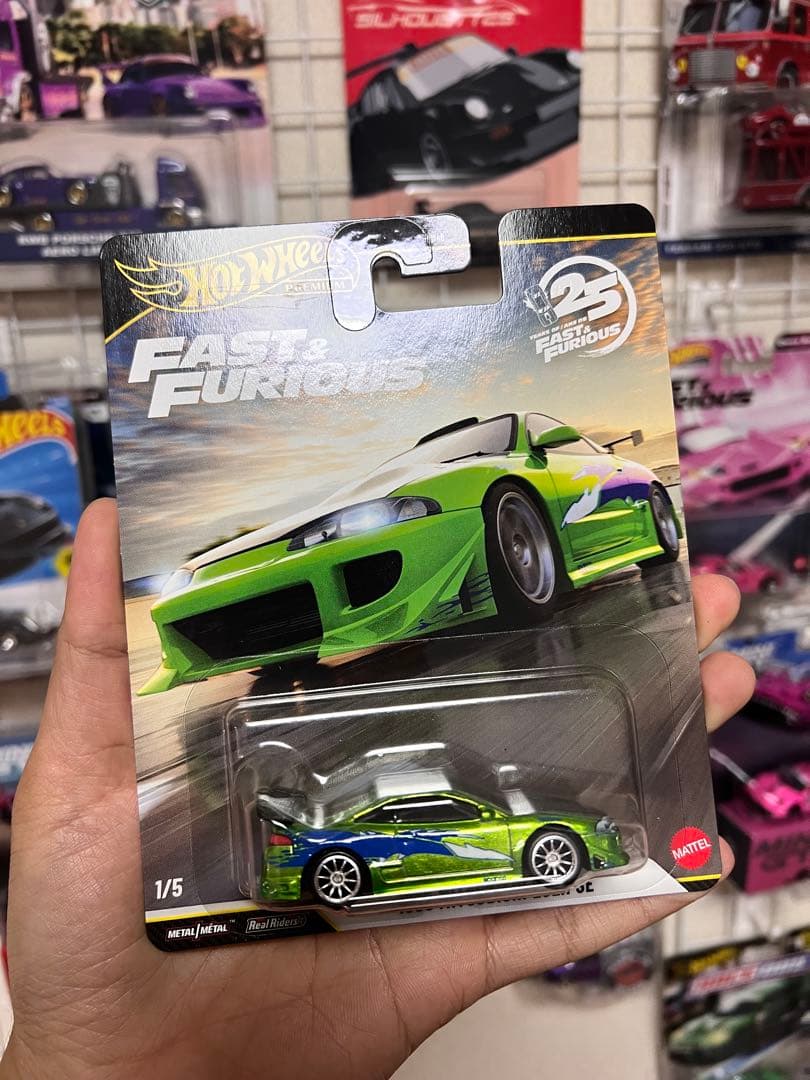 ホットウィール ワイルドスピード　1995 三菱 エクリプス チェイス②