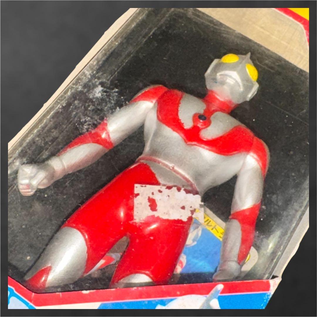 ウルトラヒーローシリーズ　ウルトラマン　ソフビ　タグ付き　キングオブザヒーロー