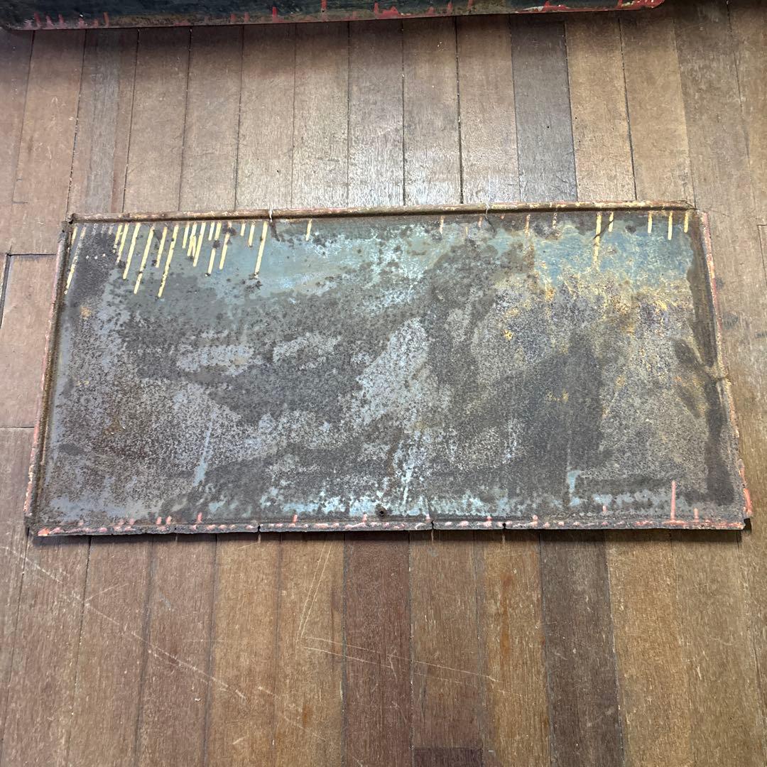 昭和レトロ　レトロ看板　ホーロー看板　清酒　凱陣　丸尾本店　地酒看板