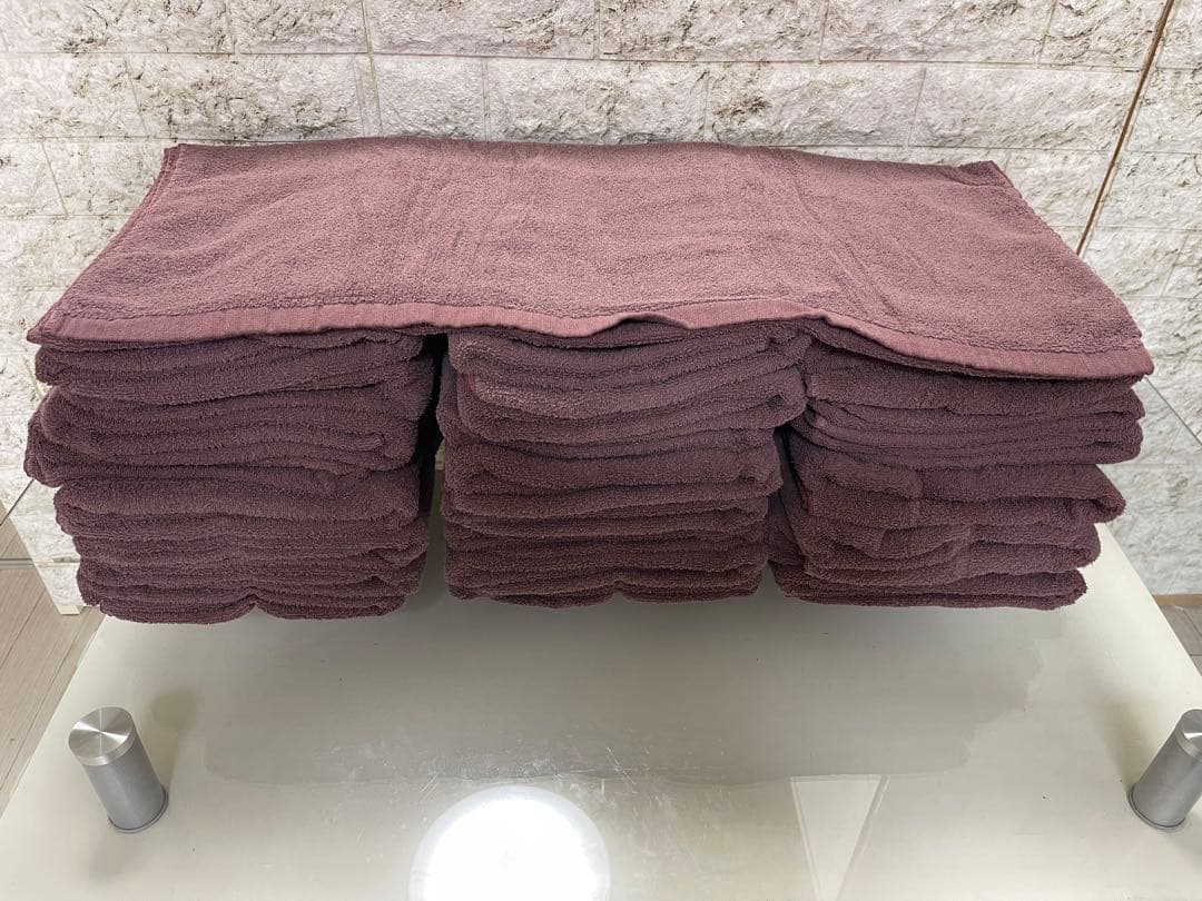 中古　業務用バスタオル　50枚