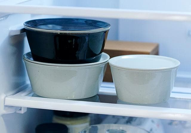 中川政七商店　波佐見焼の保存の器　中鉢　白