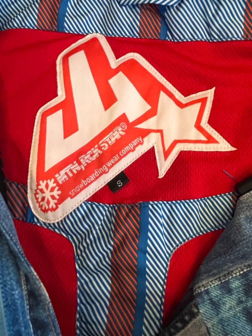 マウンテンロックスター S 上下セット スノーボードウエアー