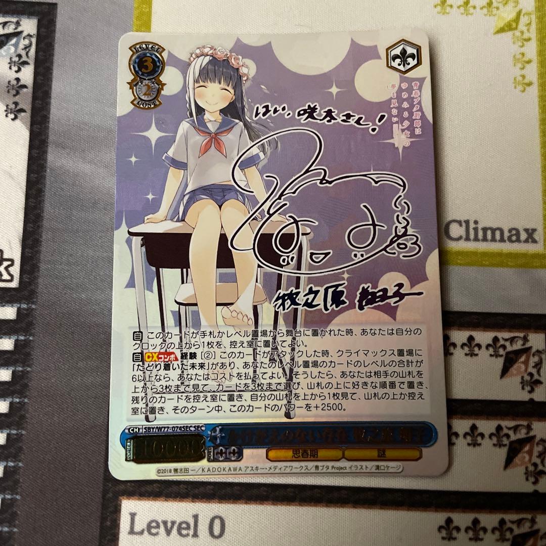 かけがえのない存在　牧之原　翔子　SEC