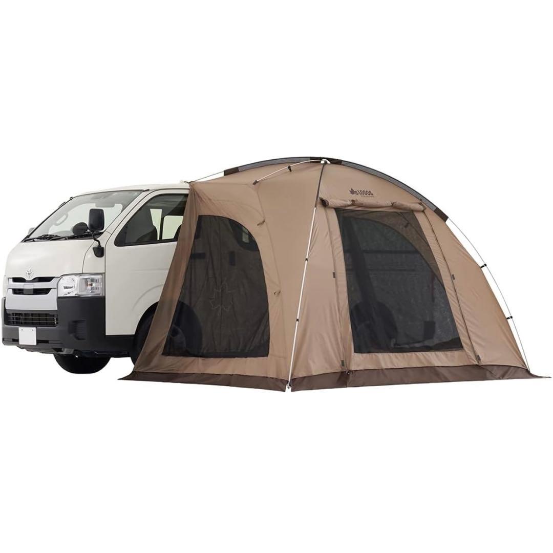 み*ん様 ロゴス カーサイドオーニング テント　ベージュ 71202000