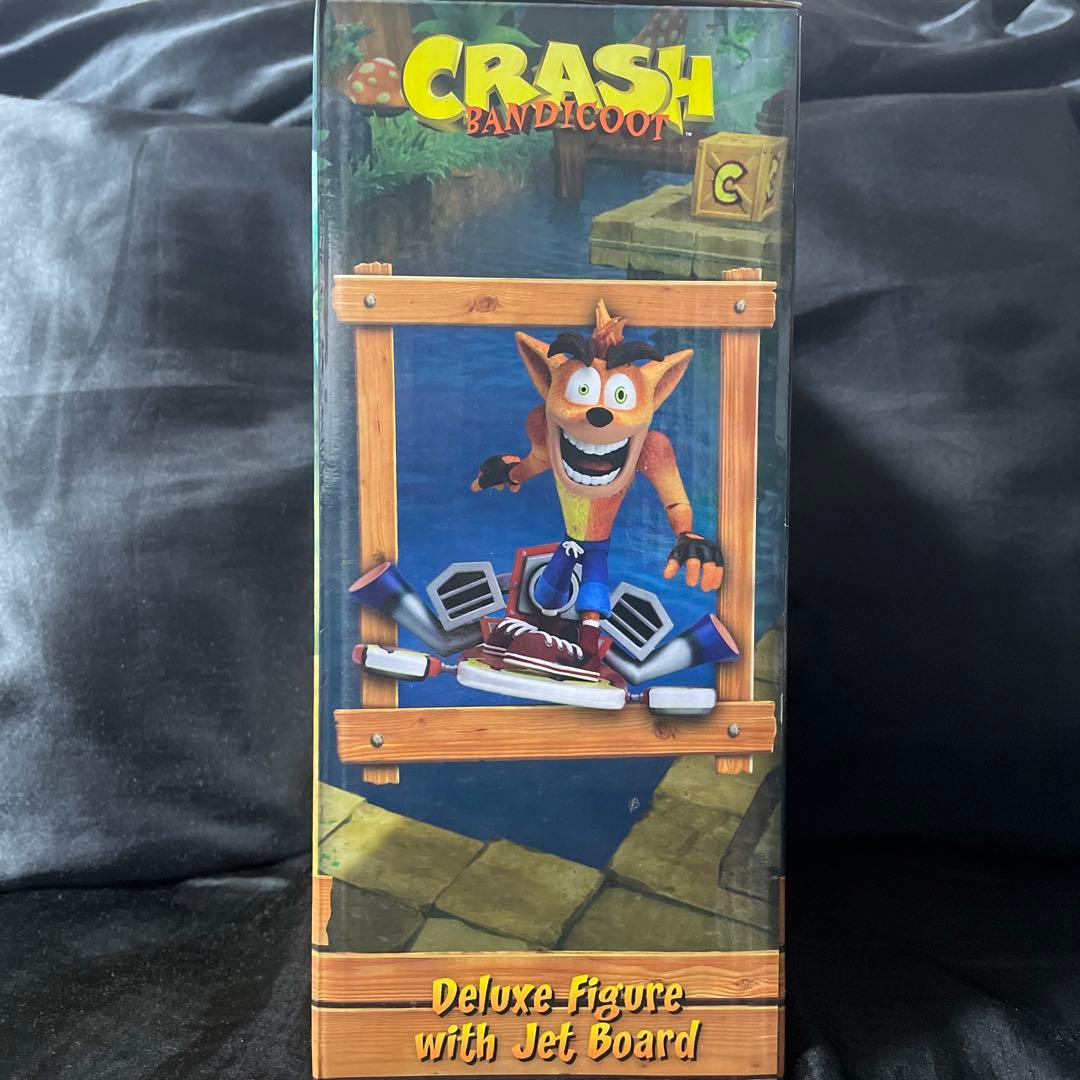正規品 未開封 クラッシュ・バンディクー フィギュア ジェットボード NECA社