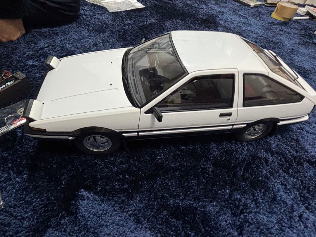ディアゴスティーニ1/8 頭文字DのAE86ハチロク　完成品