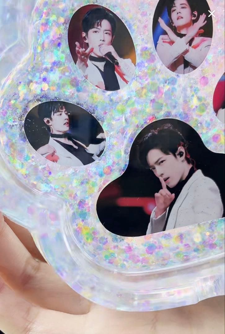 肖戦 新作 ジャンボレジン猫肉球トレー 7点セット❣️確認用❣️