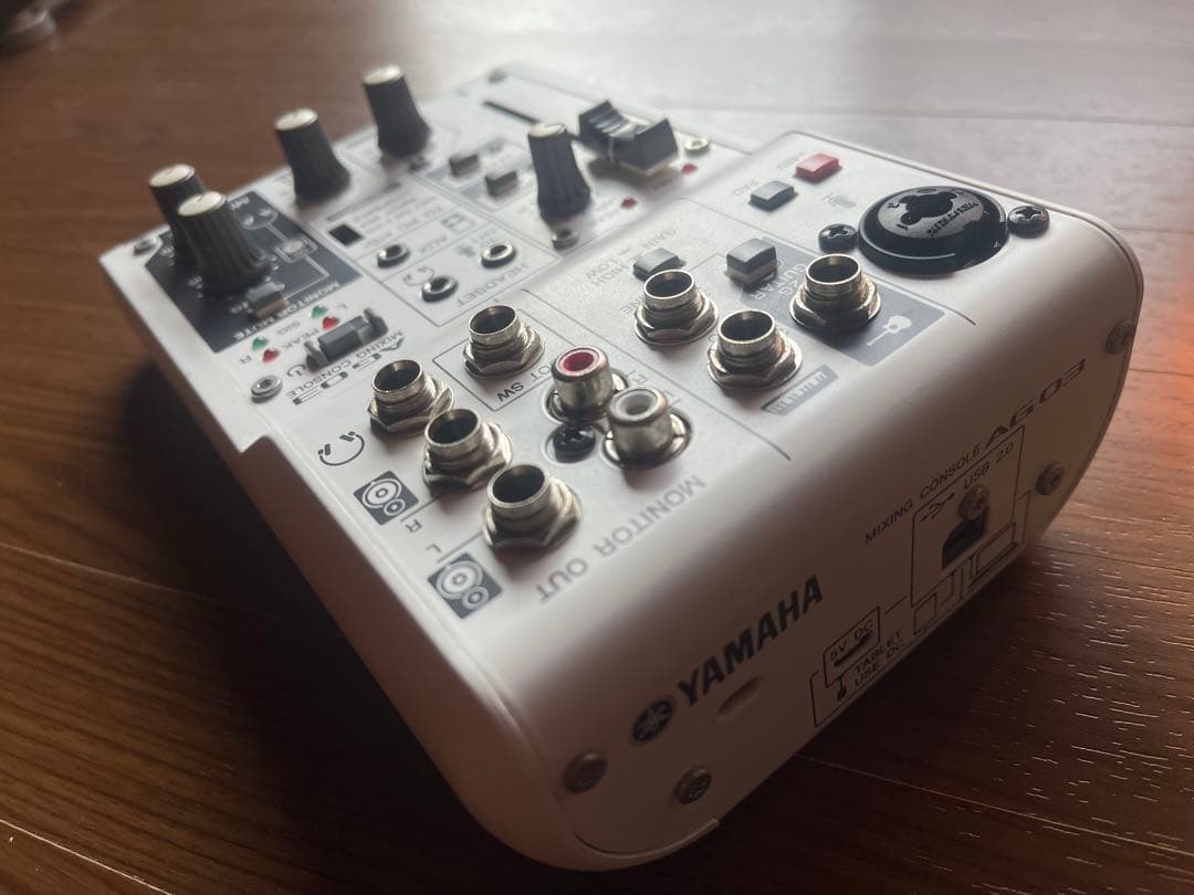 YAMAHA AG03 インターフェース&マイク &ヘッドフォンセット