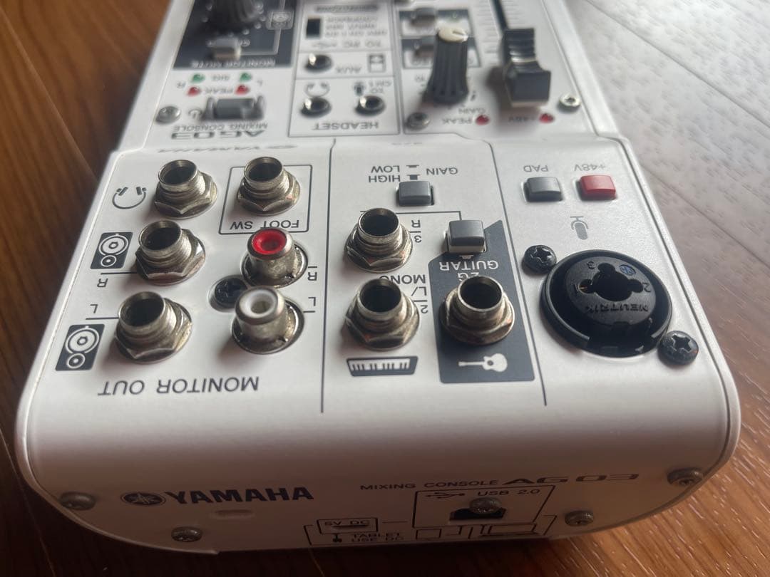 YAMAHA AG03 インターフェース&マイク &ヘッドフォンセット