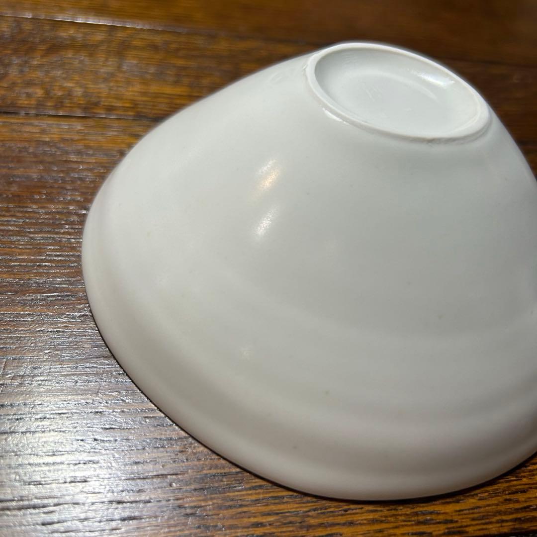 黒田泰蔵さん　白磁椀　器
