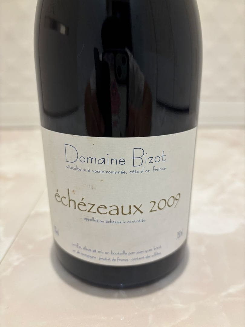 Domaine Bizot échezeaux 2009 ドメーヌビゾエシェゾー