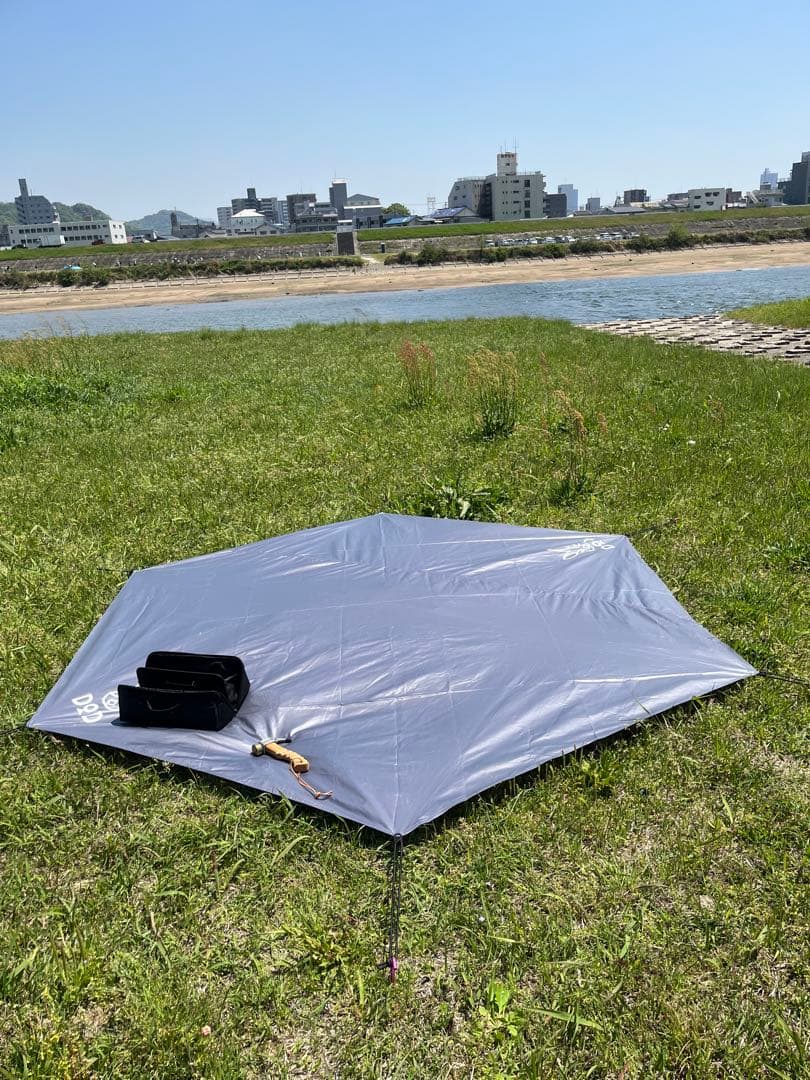 DOD ワンポールテント　グランドシート付き