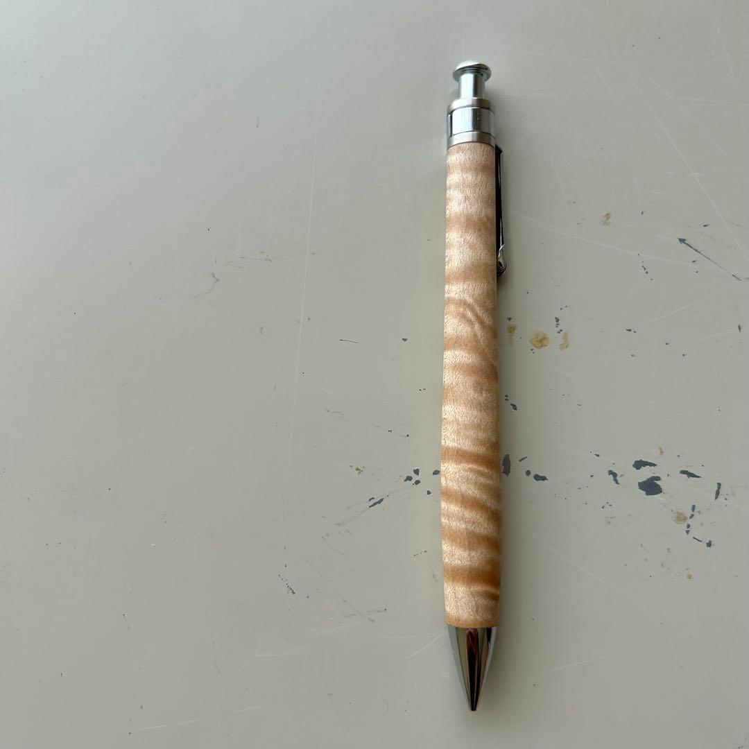 工房楔 カエデ ちぢみ杢 シャープペンシル