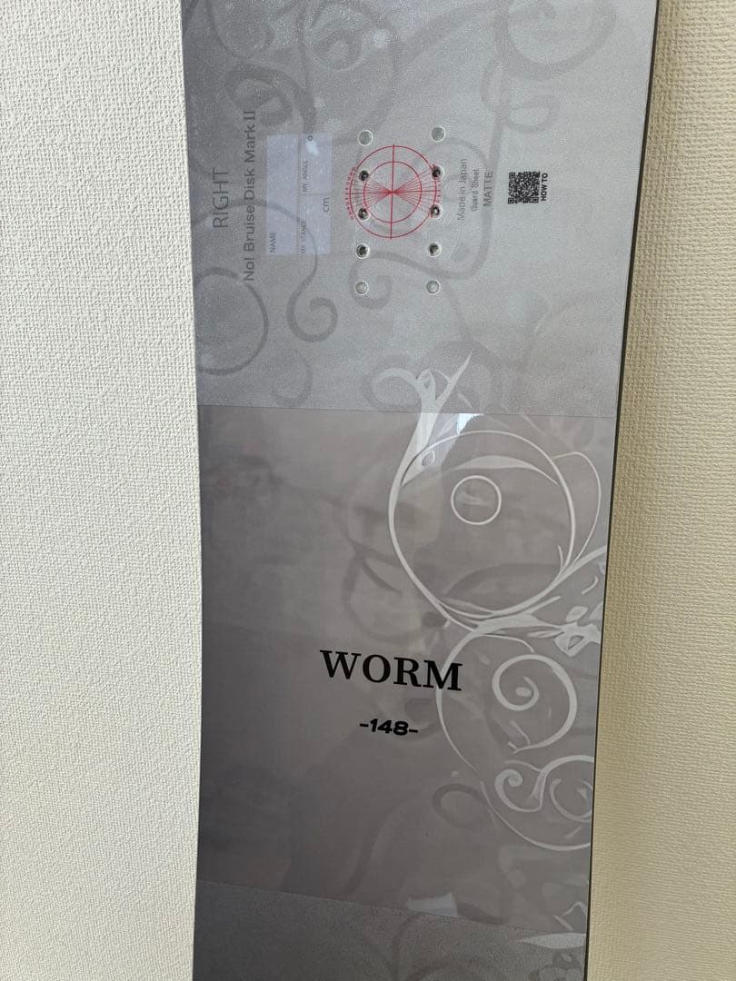 スノーボード CROOJA WORM 148