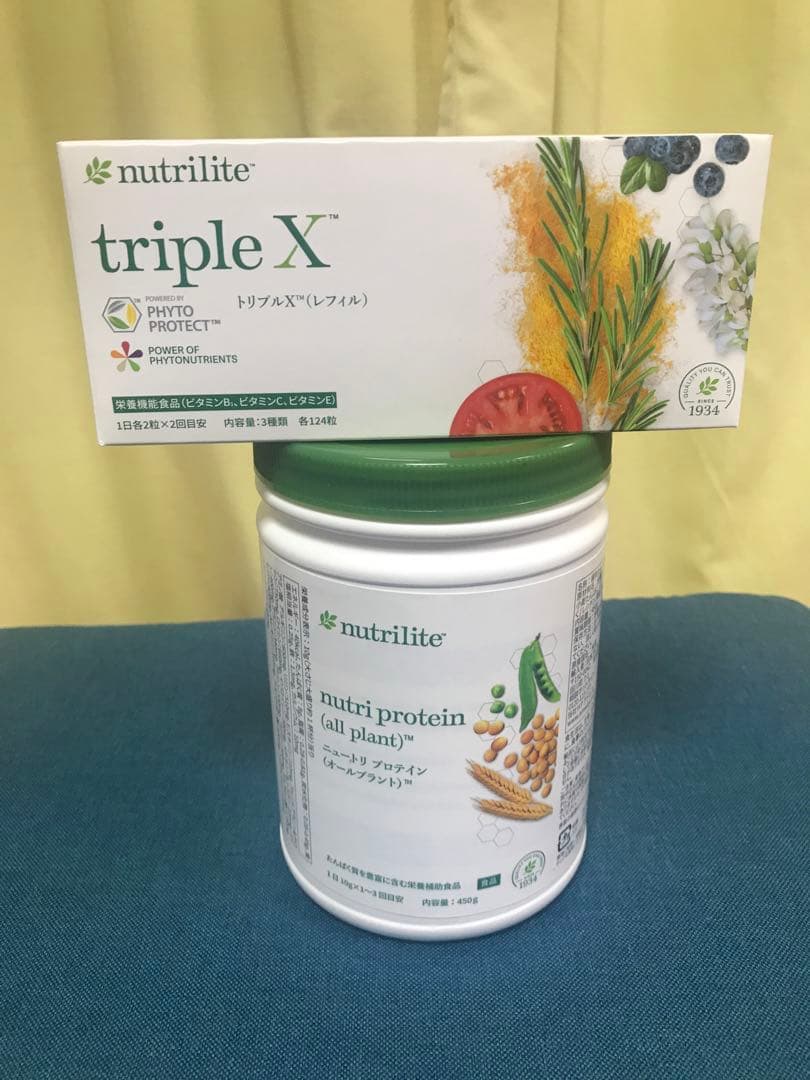 その他 加工食品 nutrilite triple X & nutri protein